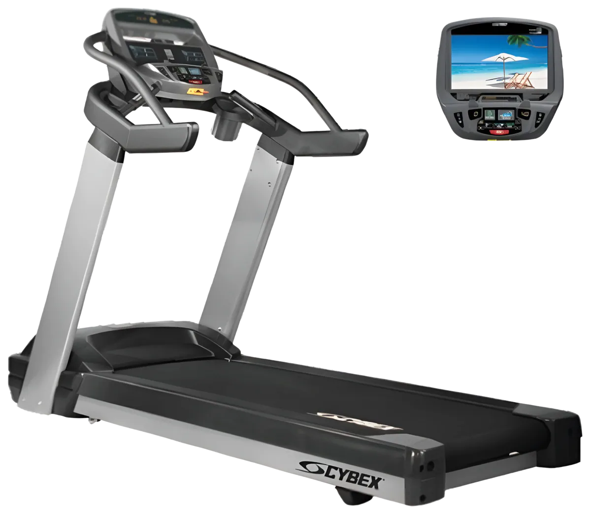Cybex 525T Treadmill w/E3 Console (Remanufactured)