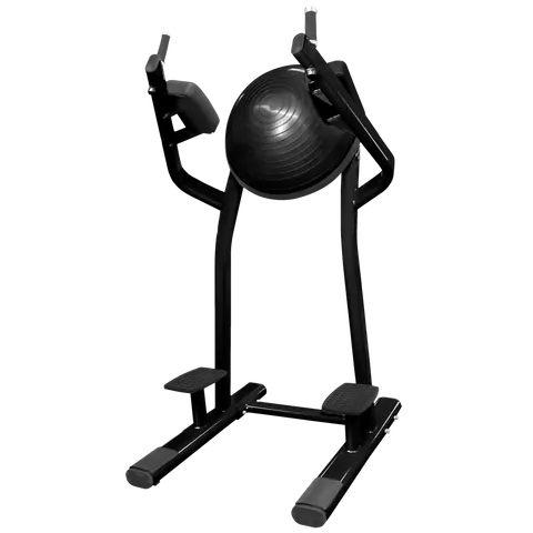 French Fitness FFB Black Half Ball Captain's Chair Leg Raise VKR (New)