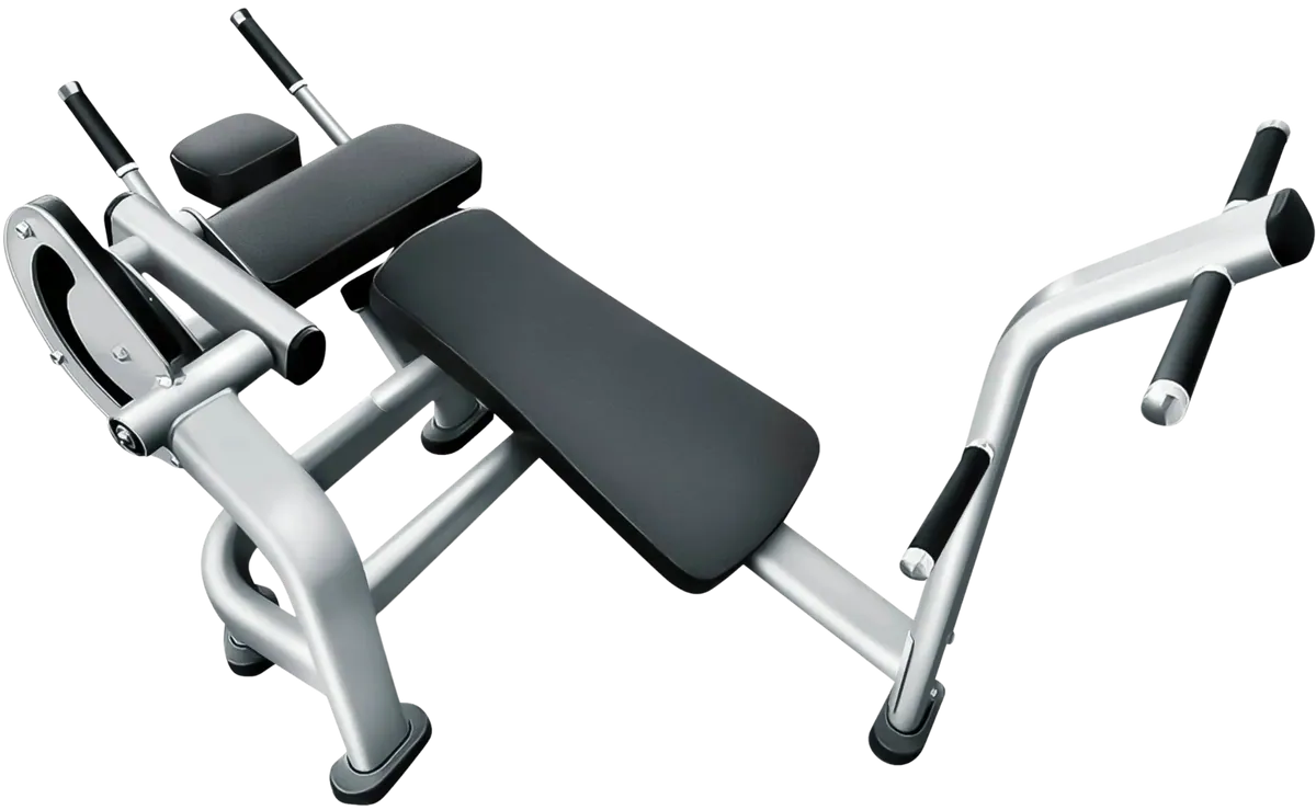 French Fitness FFS Silver Ab Crunch Bench (New)