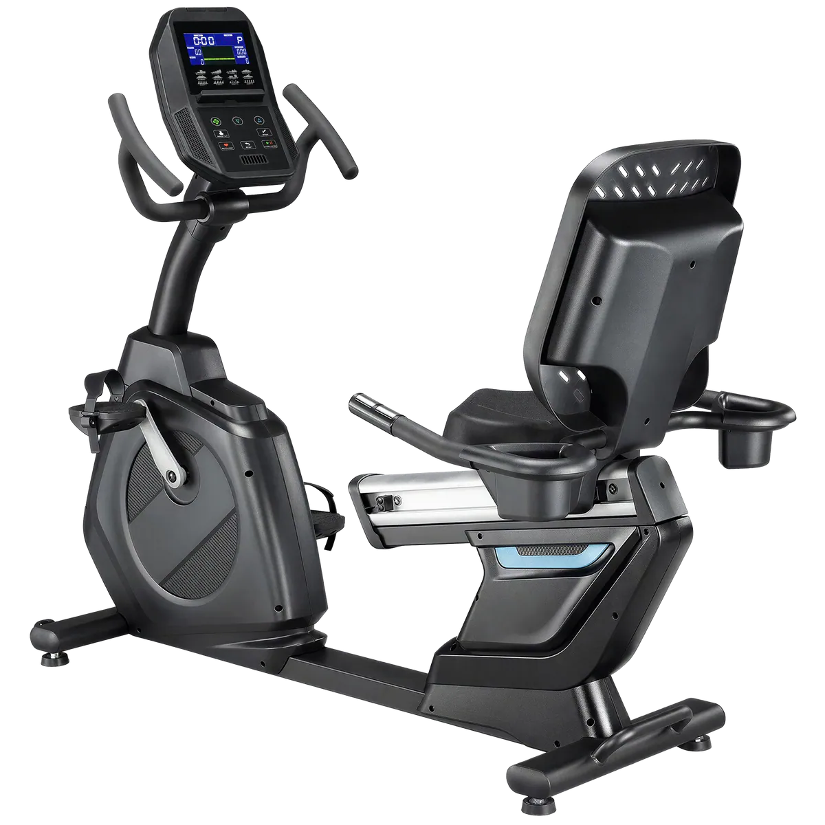 French Fitness RB300 Recumbent Bike w/LED Console, Plug In (New)