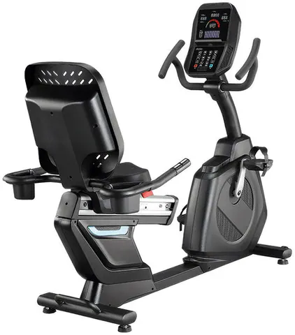 French Fitness RB310 Recumbent Bike w/LED Console, Cordless (New)