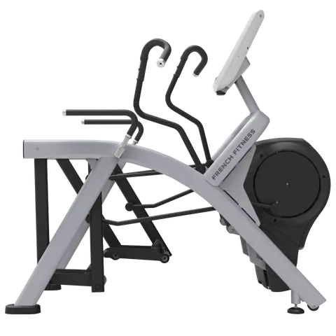 French Fitness Silver Arc Elliptical Trainer (New)