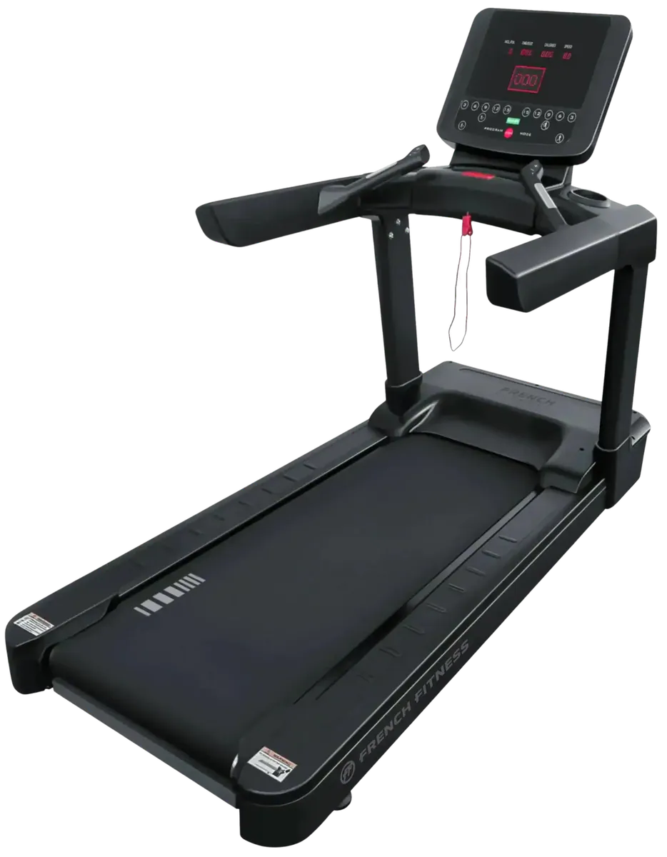 French Fitness T600 Treadmill w/7" Blue LCD Screen (New)