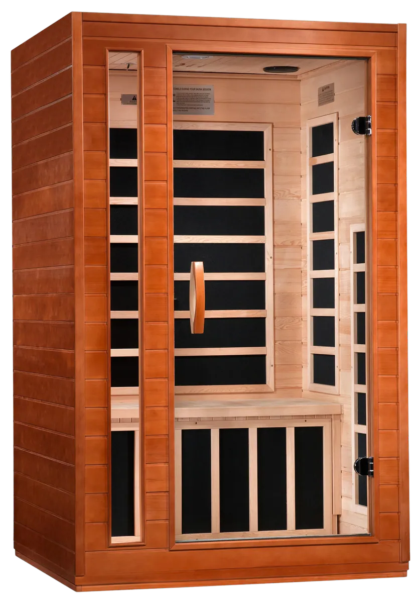 GoldenDesigns DYN-6203-01 Elite Dynamic Cordoba Elite 2-person Ultra Low EMF FAR Infrared Sauna (New)