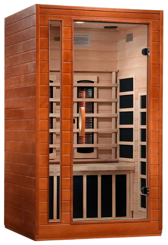 GoldenDesigns DYN-6203-02 FS Dynamic Cardoba 2-Person Full Spectrum Near Zero EMF FAR Infrared Sauna (New)
