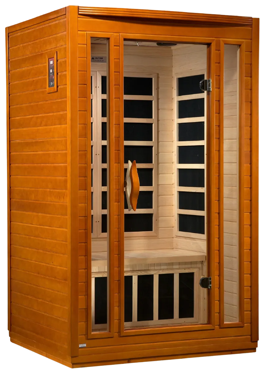 GoldenDesigns DYN-6206-01 Dynamic Low EMF Far Infrared Sauna San Marino Edition (New)