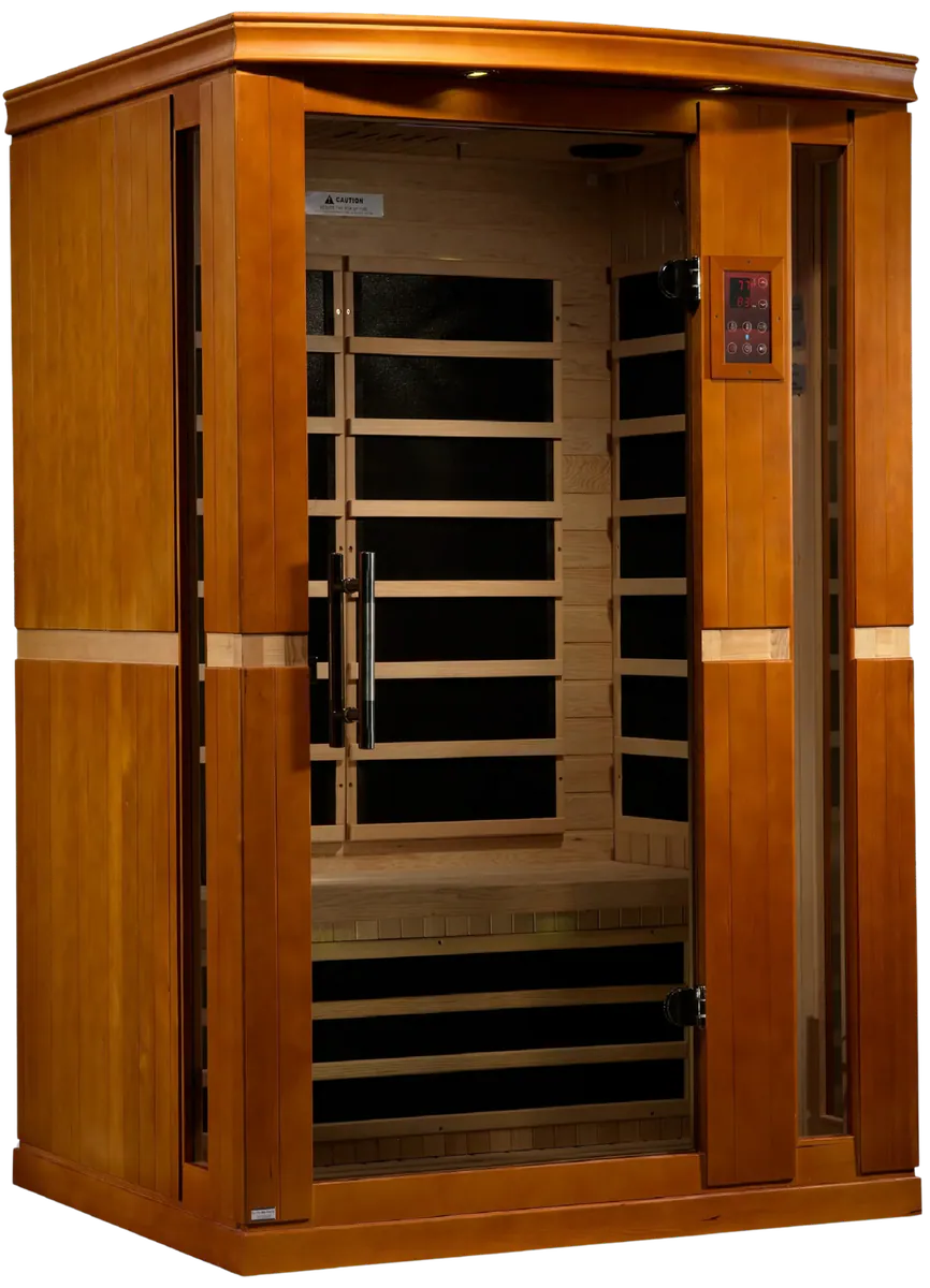 GoldenDesigns DYN-6220-01 Dynamic Low EMF Far Infrared Sauna, Vittoria Edition (New)