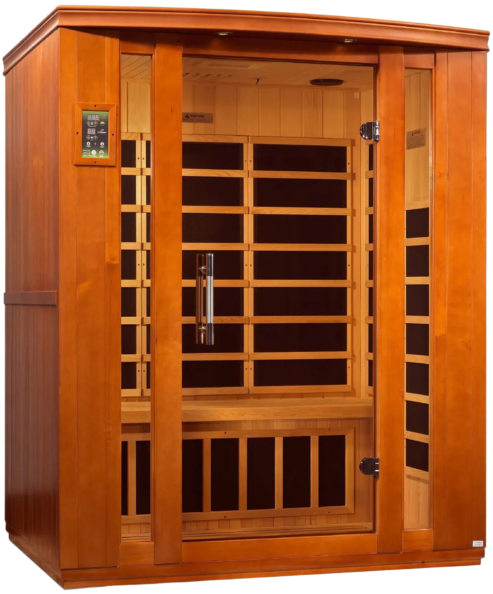 GoldenDesigns DYN-6306-02 Dynamic Bellagio Low EMF Far Infrared Sauna (New)