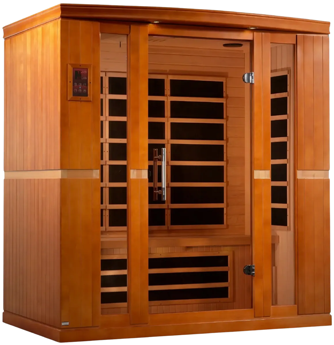 GoldenDesigns DYN-6440-01 Dynamic "Bergamo" Low EMF Far Infrared Sauna (New)