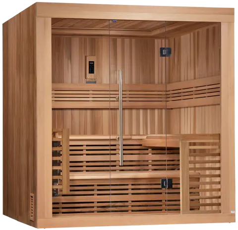GoldenDesigns GDI-7689-01 Osla Edition Red Cedar Sauna (New)