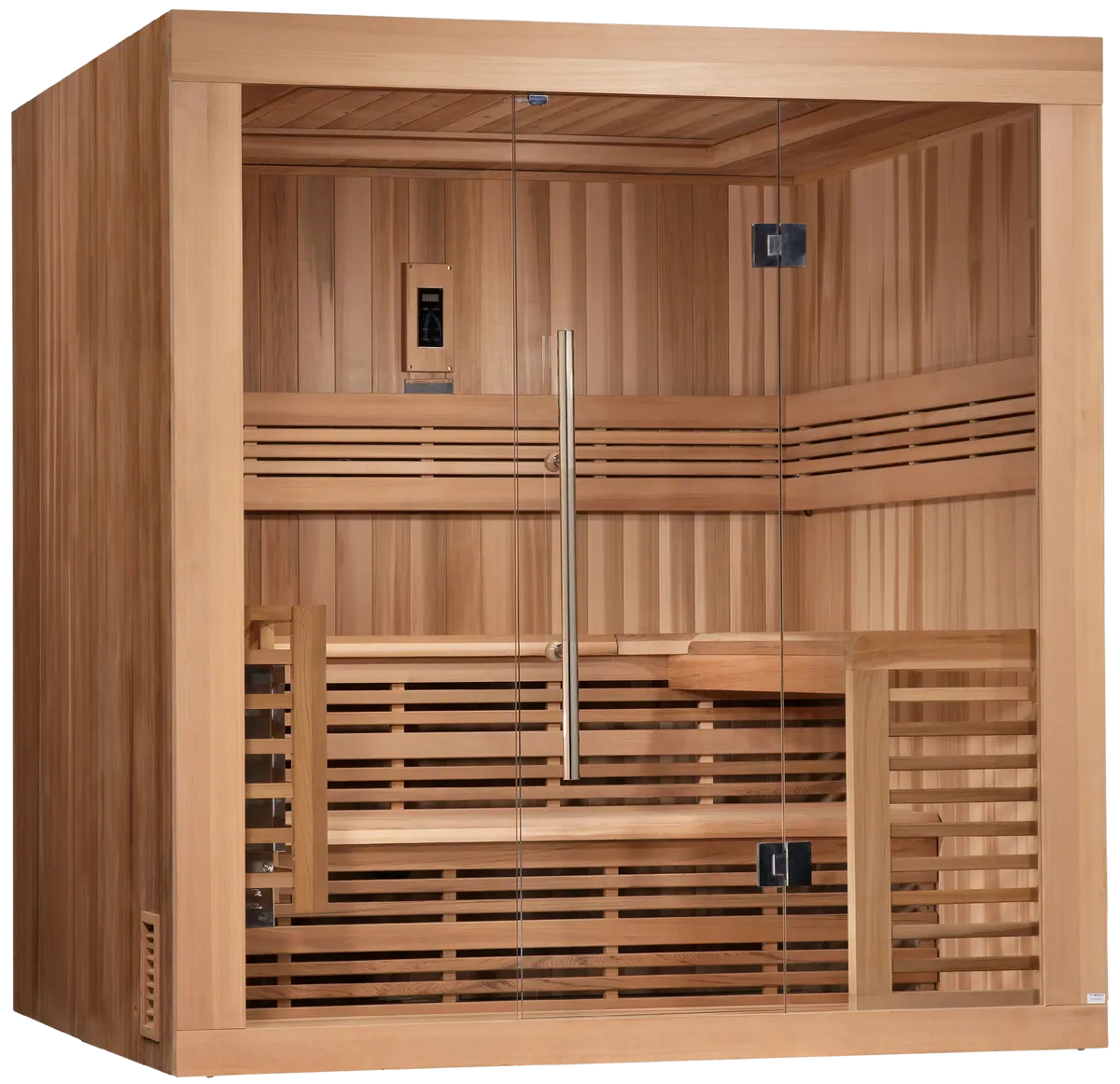 GoldenDesigns GDI-7689-01 Osla Edition Red Cedar Sauna (New)