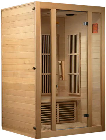 GoldenDesigns MX-J206-01 Hemlock LEMF Maxxus Far IR Sauna (New)