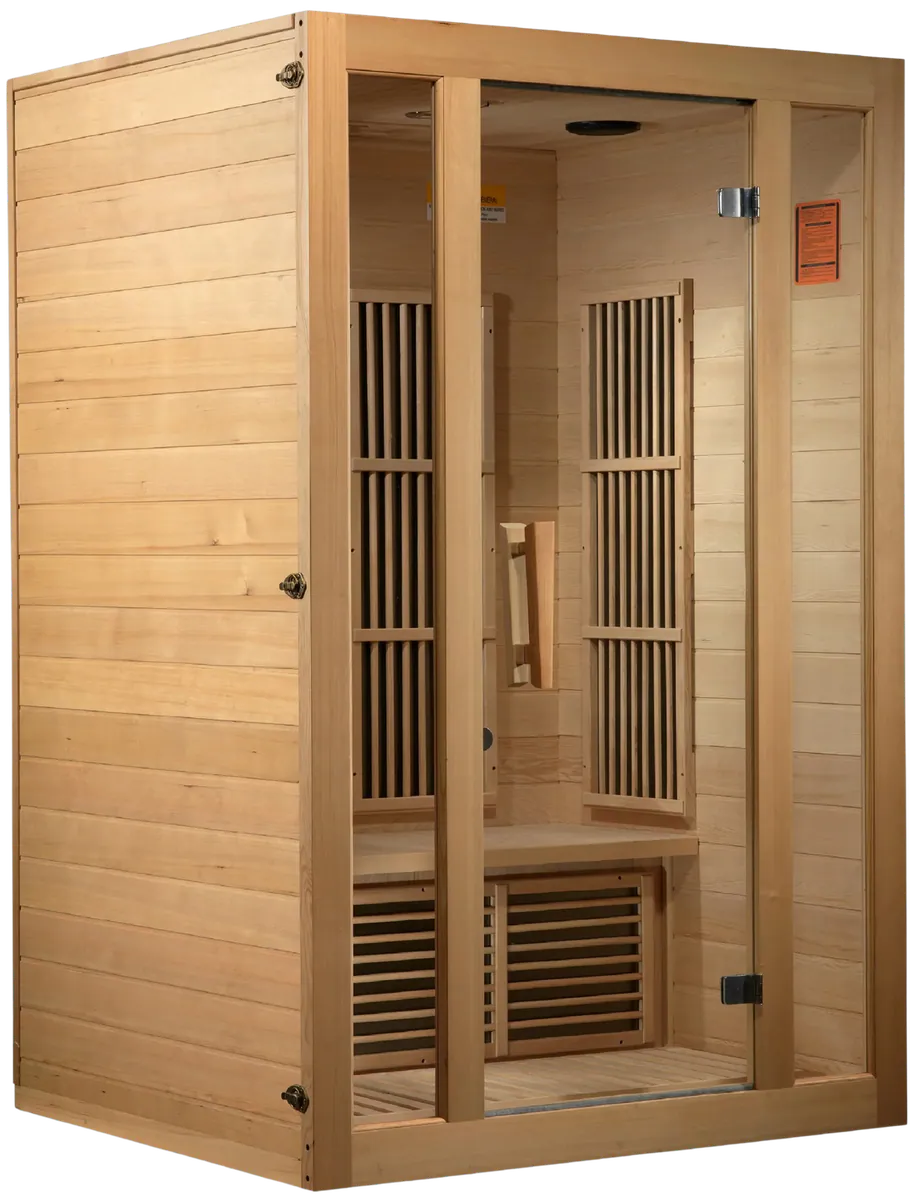 GoldenDesigns MX-J206-01 Hemlock LEMF Maxxus Far IR Sauna (New)