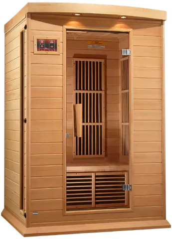 GoldenDesigns MX-K206-01 Hemlock LEMF Maxxus Far IR Sauna (New)