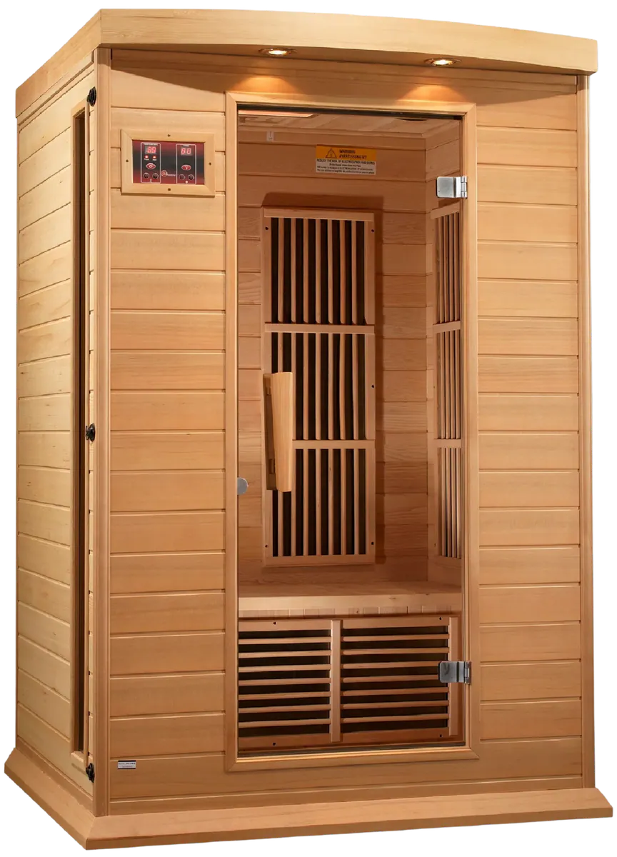 GoldenDesigns MX-K206-01 Hemlock LEMF Maxxus Far IR Sauna (New)
