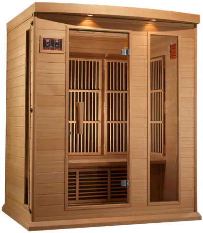 GoldenDesigns MX-K306-01 Hemlock LEMF Maxxus Far IR Sauna (New)