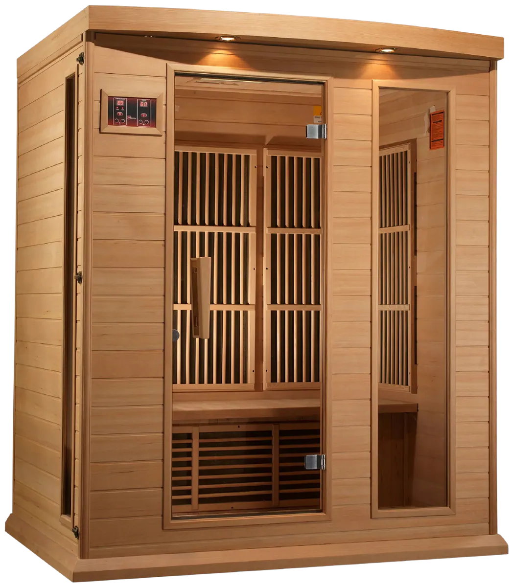 GoldenDesigns MX-K306-01 Hemlock LEMF Maxxus Far IR Sauna (New)