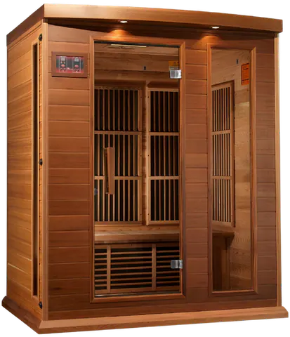 GoldenDesigns MX-K306-01 Red Cedar LEMF Maxxus Far IR Sauna (New)