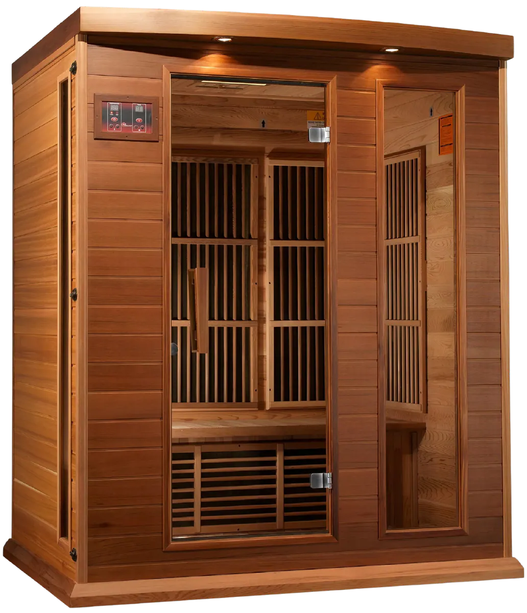 GoldenDesigns MX-K306-01 Red Cedar LEMF Maxxus Far IR Sauna (New)