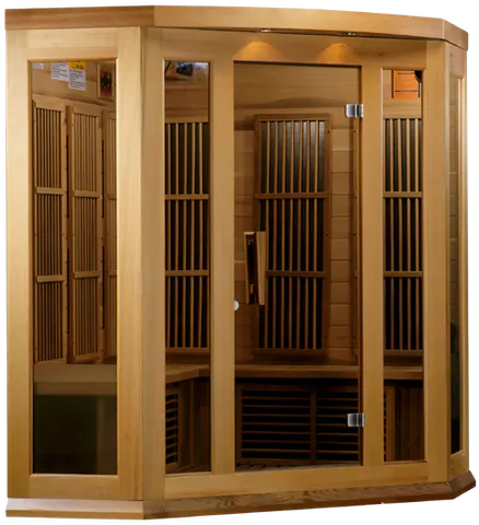 GoldenDesigns MX-K356-01 Red Cedar LEMF Maxxus Far IR Sauna (New)