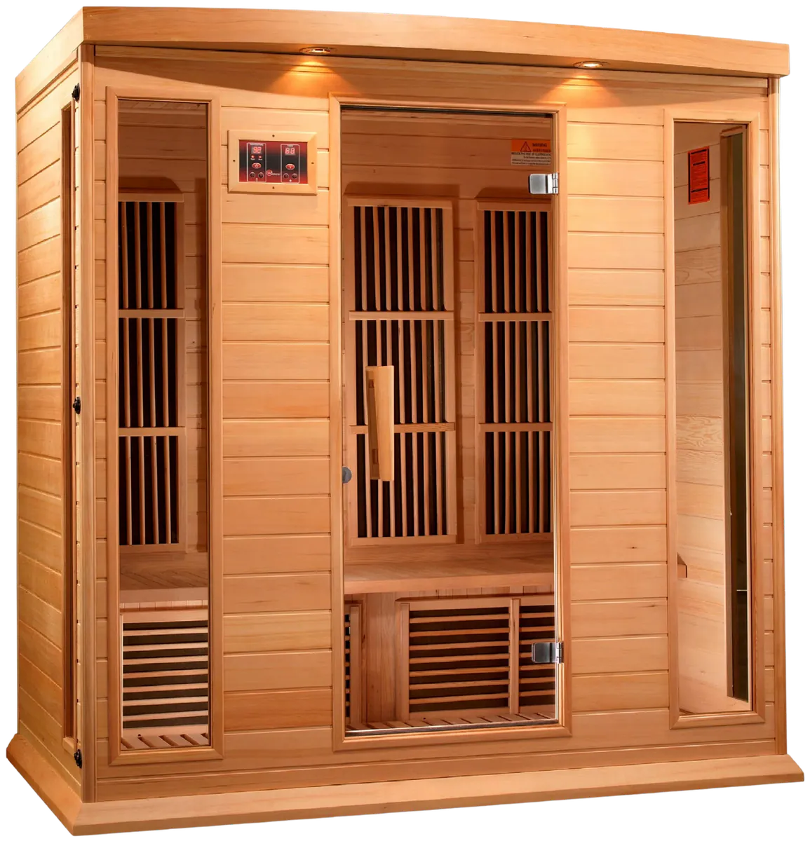 GoldenDesigns MX-K406-01 Hemlock LEMF Maxxus Far IR Sauna (New)