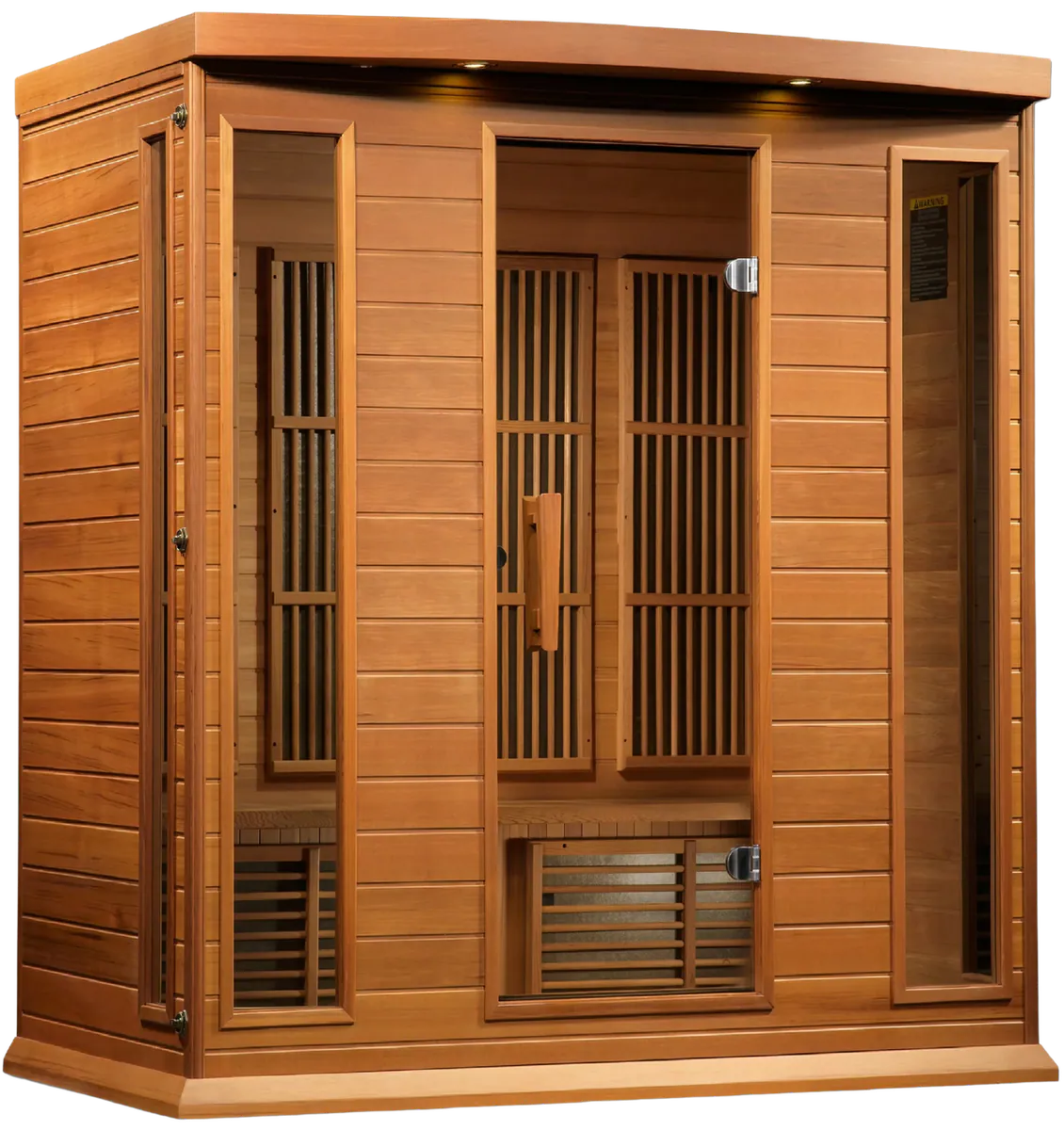 GoldenDesigns MX-K406-01 Red Cedar LEMF Maxxus Far IR Sauna (New)