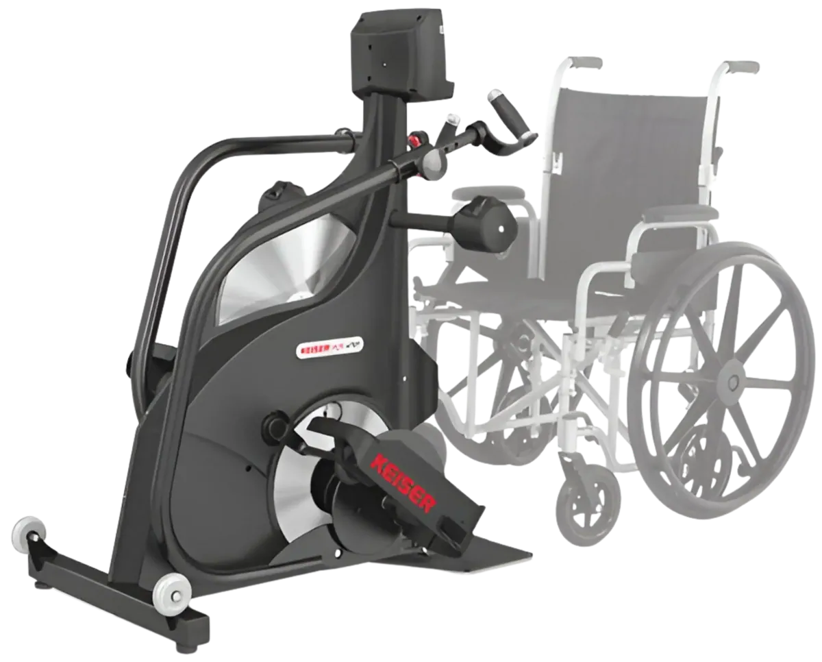 Keiser M7i Wheelchair Accessible Total Body Trainer Recumbent Stepper (Remanufactured)
