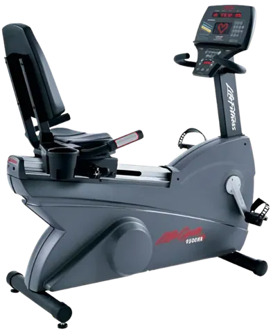 Life Fitness 9500HR Next Generation Recumbent Bike (Remanufactured)