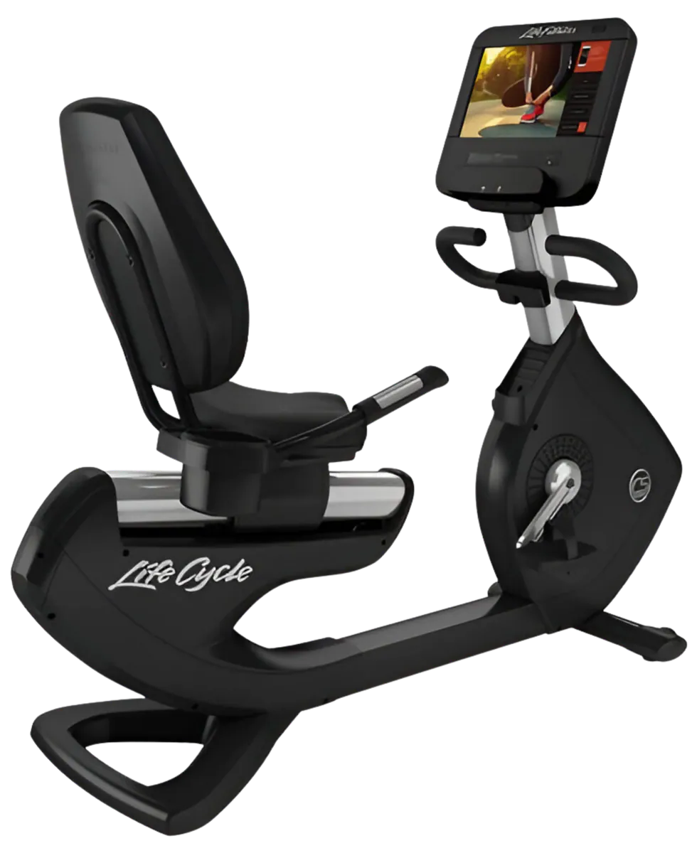 Life Fitness Discover SE3 HD 95R Elevation Recumbent Bike (Remanufactured)