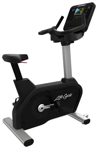 Life Fitness Integrity Series Upright Bike w/ X Console (Remanufactured)