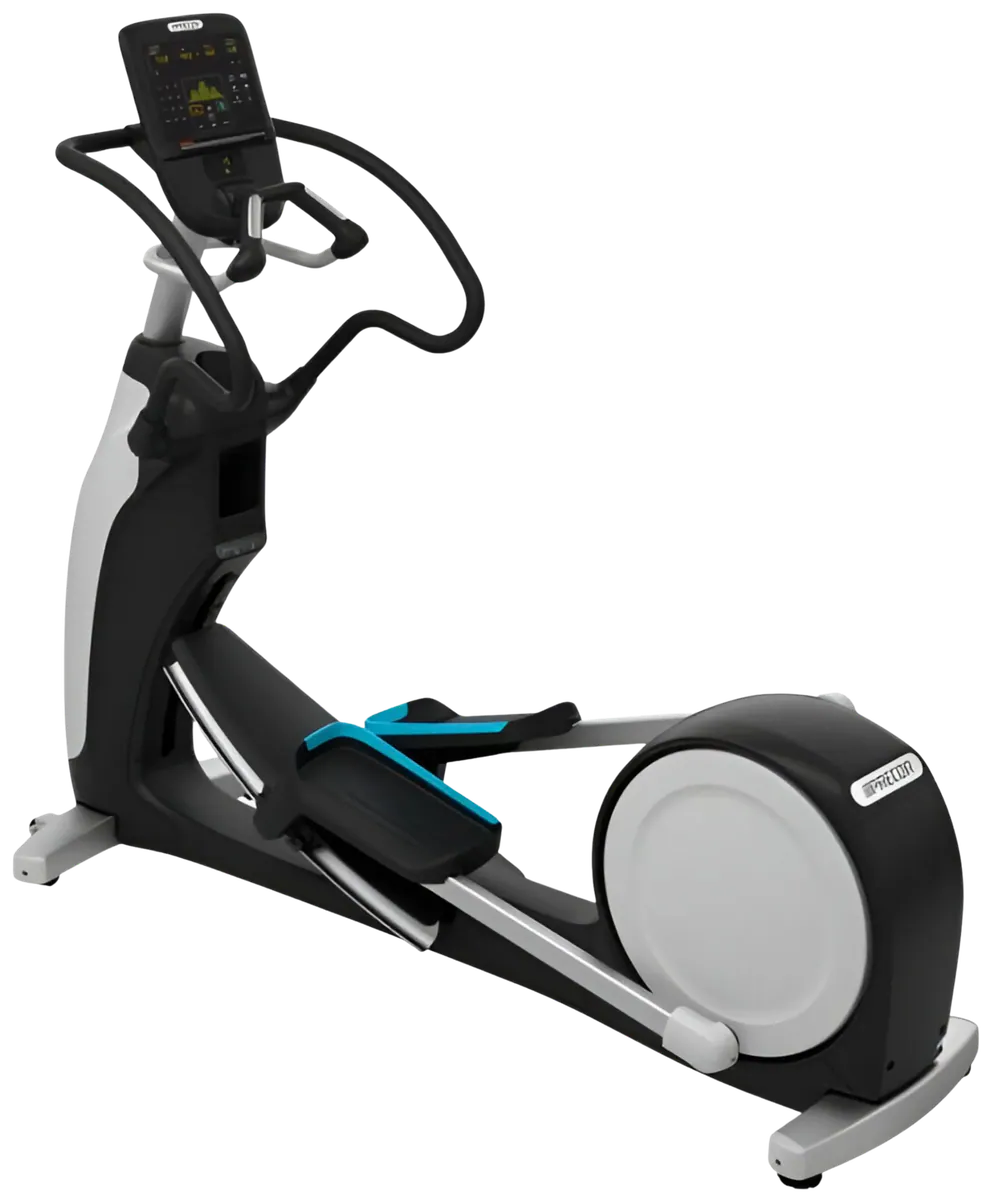 Precor EFX 833 Elliptical w/Converging Crossramp + p31 Console (Remanufactured)
