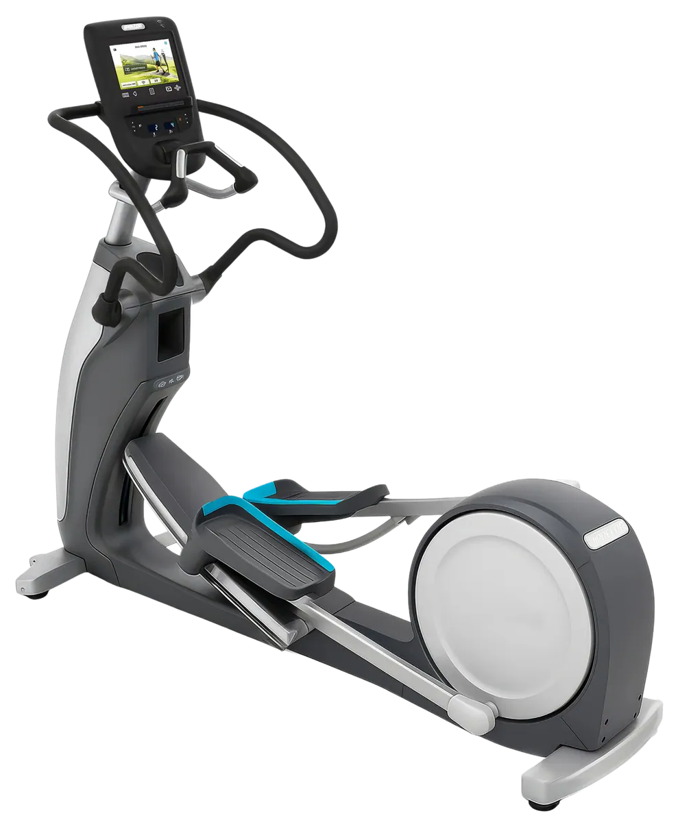 Precor EFX 863 Elliptical w/Converging Crossramp + p62 Console (Remanufactured)