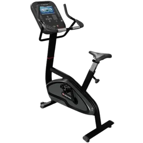 Star Trac 4 Series Upright Bike w/10" LCD - Black (New)