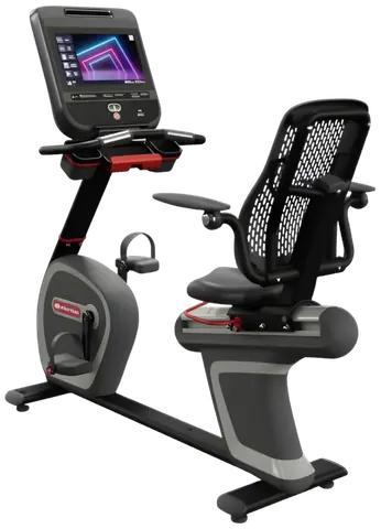Star Trac 8 Series Recumbent Bike w/16" Embedded Display - Black (New)