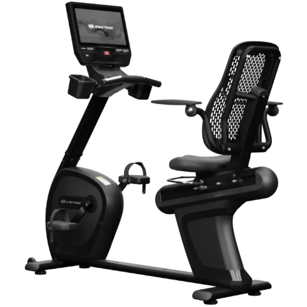 Star Trac 8 Series Recumbent Bike w/16" Touch Display (New)