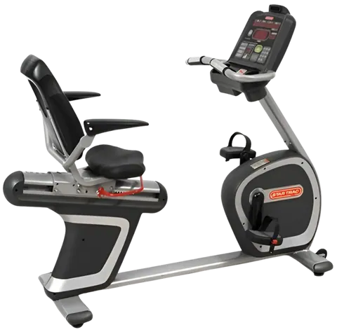 Star Trac S Series Recumbent Bike w/LCD - Silver (Remanufactured)