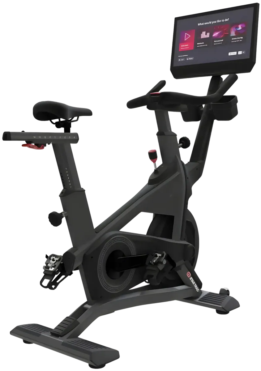 Star Trac Virtual Bike Indoor Cycle w/21" Touchscreen (New)