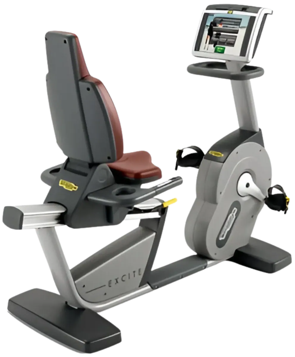 Technogym 700e Recumbent Recline Bike w/Visioweb (Remanufactured)