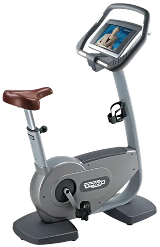 Technogym Excite 700e Upright Exercise Bike w/TV (Remanufactured)