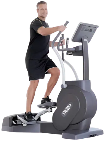 Technogym Excite Crossover 700e Elliptical w/TV (Remanufactured)