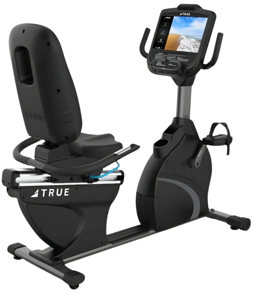 True Fitness C900 Recumbent Bike w/Envision 16 Console (Remanufactured)