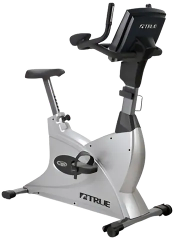 True Fitness CS800 Upright Bike w/ 2-Window LCD (Remanufactured)